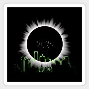 Eclipse 2024 - Dallas Sticker